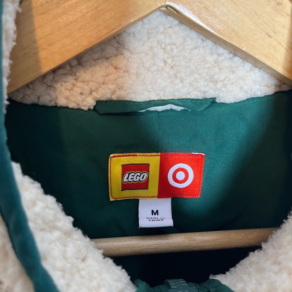 Lego X Target Sherpa Color Block Jacket M - image 7